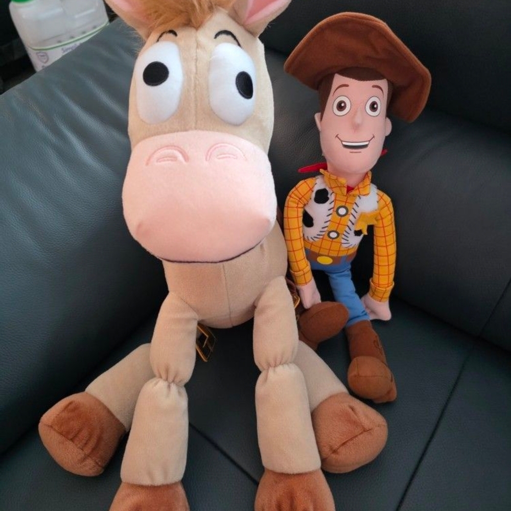 Woody and Bullseye Plush Set
